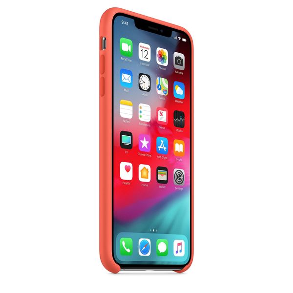 Apple iPhone XS Max Silicone Case - Nectarine