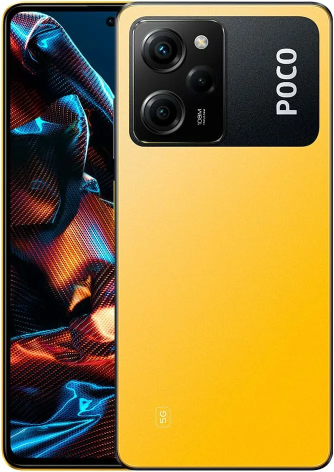 Xiaomi Poco X5 Pro 5G 256/8 Gt -Android-puhelin, Keltainen