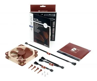 Noctua NF-F12 PWM Premium, 120mm - chassi fläkt
