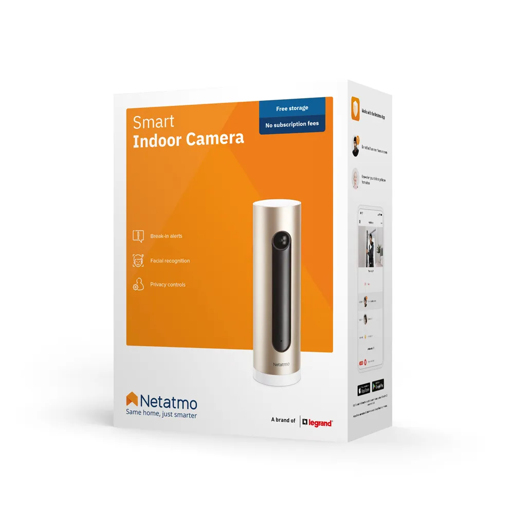 NETATMO Welcome -valvontakamera sis&auml;k&auml;ytt&ouml;&ouml;n