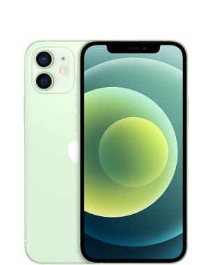 Kunnostettu iPhone 12 256 Gt, vihre&auml; (Tyydytt&auml;v&auml; kunto)