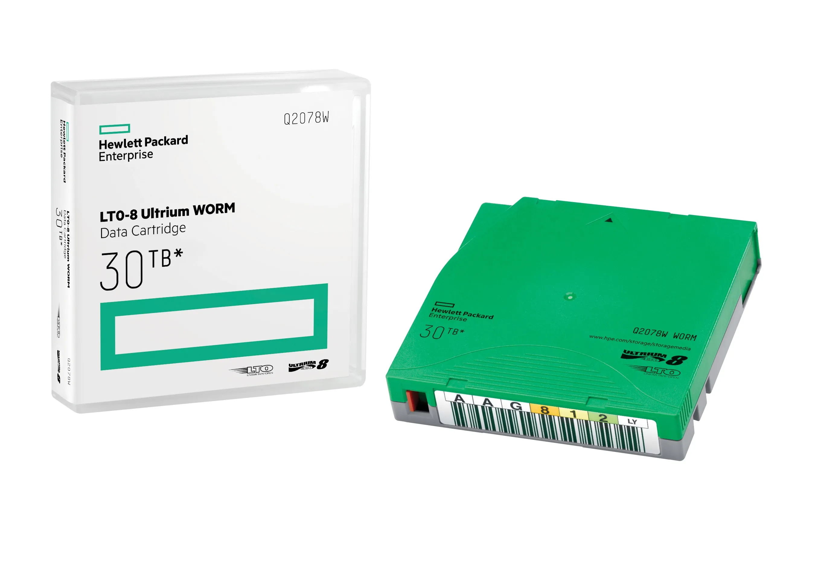 HPE Data Cart/LTO-8 Ultrium 30TB WORM
