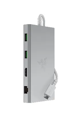 Razer USB-C Dock - 11-Port USB-C Hub Mercury