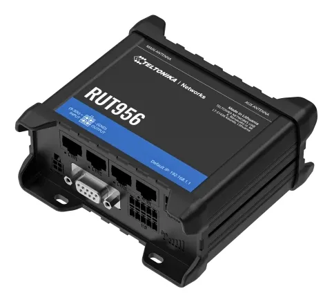 RUT956 (GLOBAL) 4G LTE ROUTER with Euro PSU