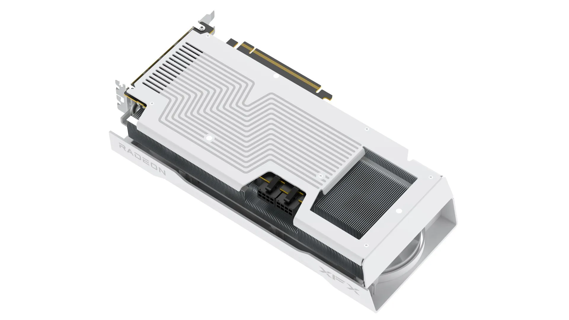 XFX Radeon RX 9070 Swift OC 3 Fan 16 Gt -n&auml;yt&ouml;nohjain, Valkoinen