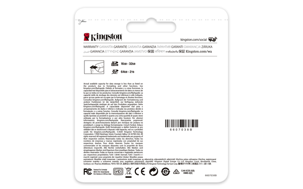 Kingston Canvas Go! Plus 64GB SDXC - memory card