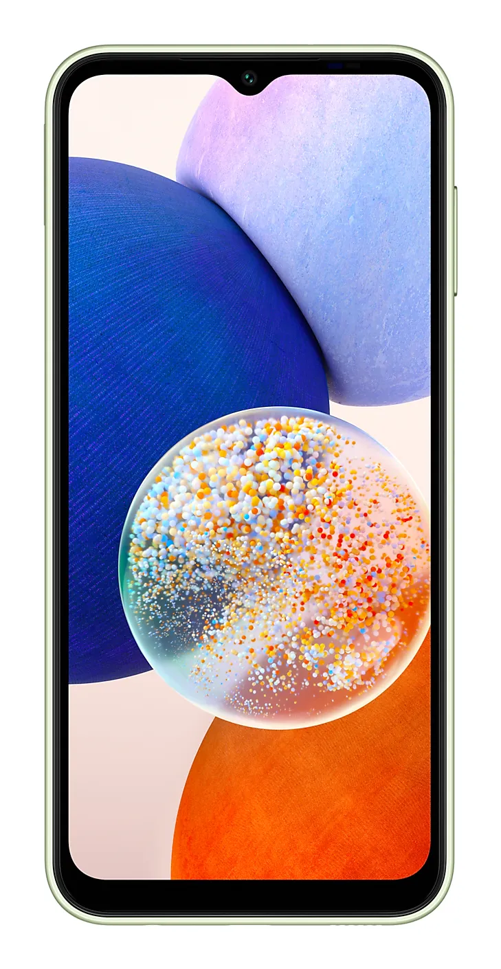 Samsung Galaxy A14 5G 64/4 Gt -Android-puhelin, Vaaleanvihre&auml;