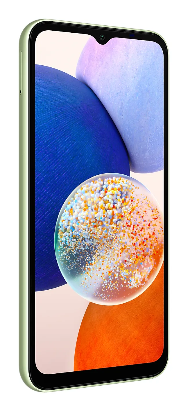 Samsung Galaxy A14 5G 64/4 Gt -Android-puhelin, Vaaleanvihre&auml;