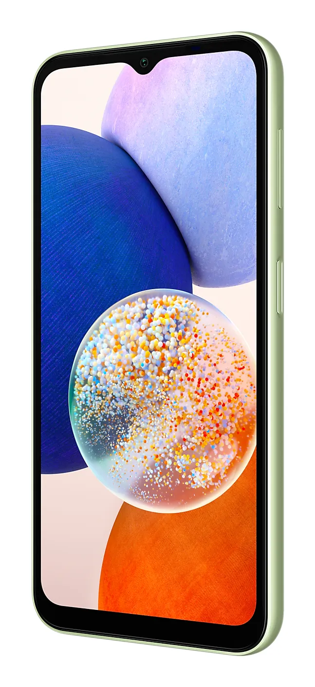 Samsung Galaxy A14 5G 64/4 Gt -Android-puhelin, Vaaleanvihre&auml;