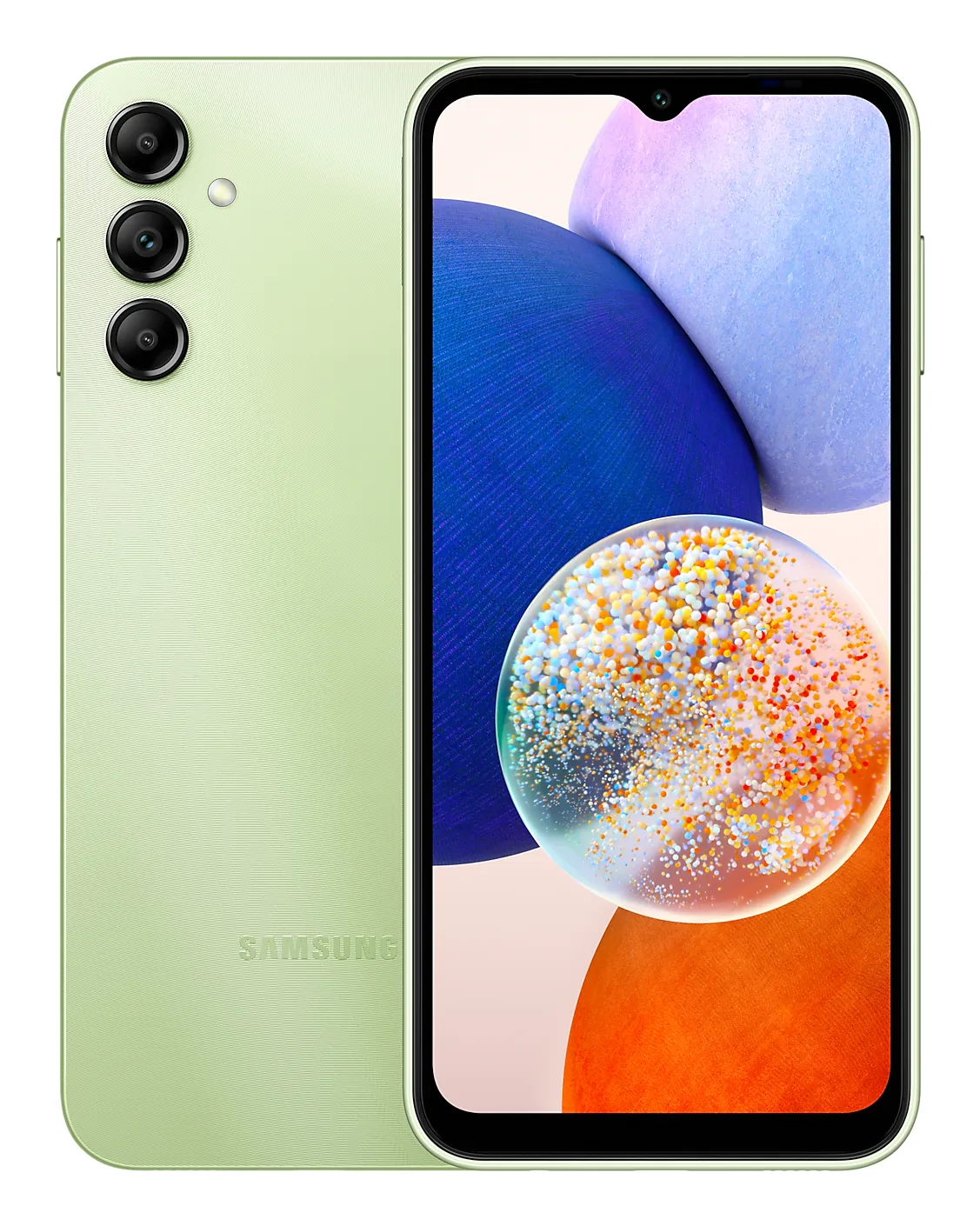 Samsung Galaxy A14 5G 64/4 Gt -Android-puhelin, Vaaleanvihre&auml;