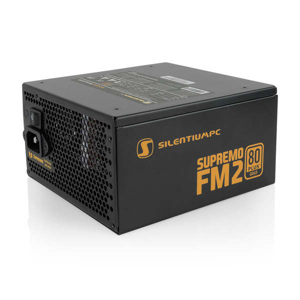SilentiumPC Supremo FM2 650W - Power supply, 80 Plus Gold