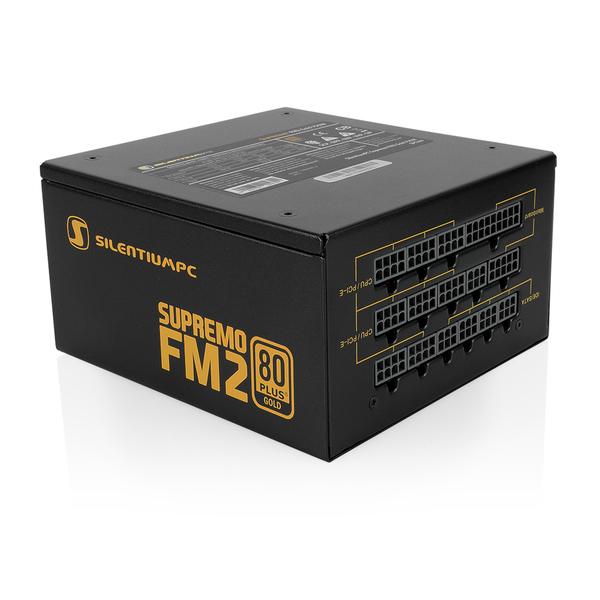 SilentiumPC Supremo FM2 650W - Power supply, 80 Plus Gold