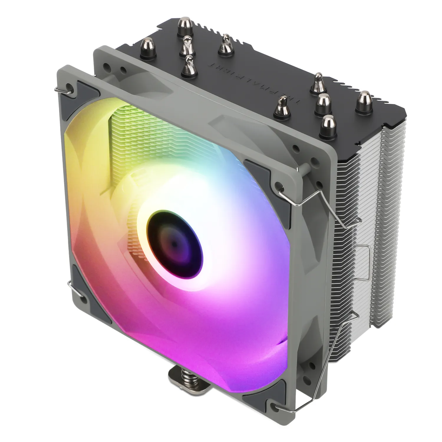 Thermalright Assasin King 120 SE ARGB -prosessorij&auml;&auml;hdytin, musta