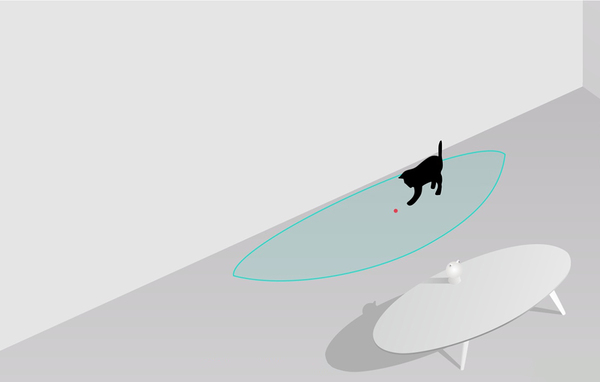 PETONEER Smart Dot Interactive Laser Toy for Cats and Dogs