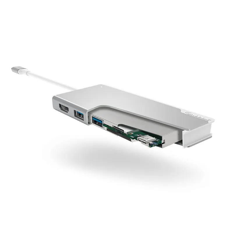ALOGIC Ultra USB-C Dock UNI V2 - HDMI, USB, minneskortläsare samt 100W PD