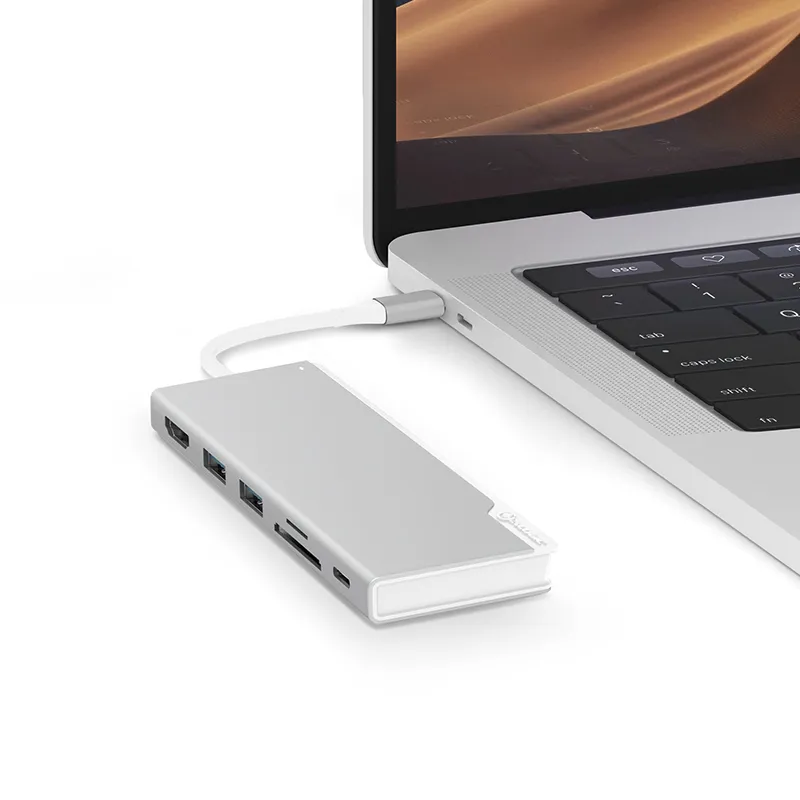 ALOGIC Ultra USB-C Dock UNI V2 - HDMI, USB, minneskortläsare samt 100W PD