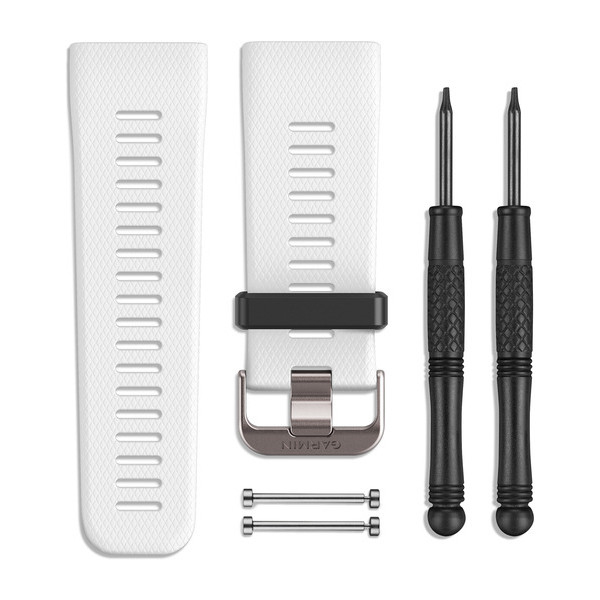 GARMIN VIVOACTIVE HR RANNEKE, VALKOINEN