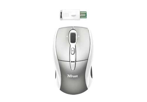 Trust Laser mini - wireless mouse, Grey