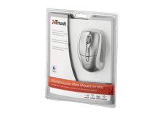 Trust Laser mini - wireless mouse, Grey