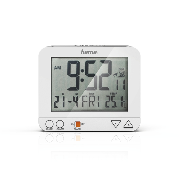 HAMA Her&auml;tyskello RC550 Radio Valkoinen