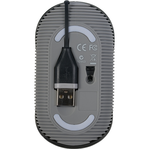 Targus Cord Storing -hiiri, Musta/Harmaa