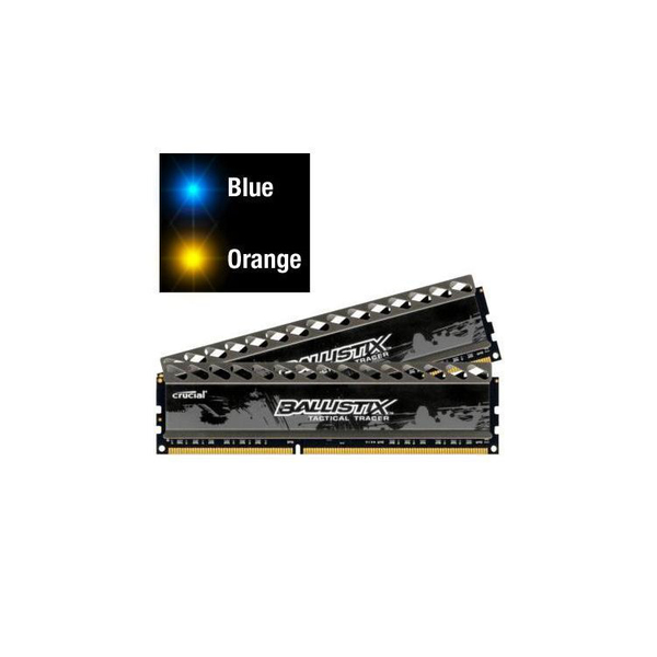 Crucial 8GB (2x4GB) Ballistix Smart Tracer, DDR3 1866MHz - Black
