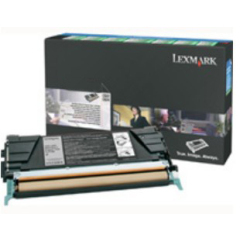 Lexmark C522A3KG lasertoner, svart