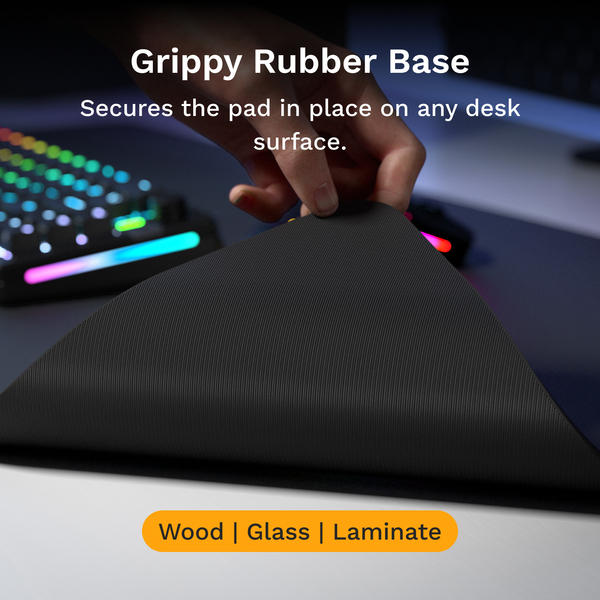 Glorious Mouse Pad 2 Large Extended - Edgeless -  Black