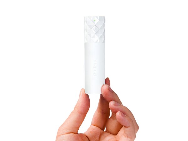 TP-Link TL-PB2600 - Power bank 2600 mAh - 2.4 A (USB (vain virta)) - johdossa: Micro-USB