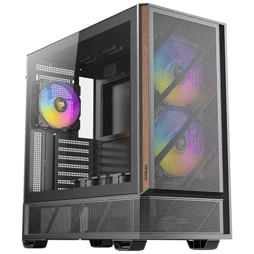 Antec P30 ARGB Mesh Midi-Tower Case with window, Black
