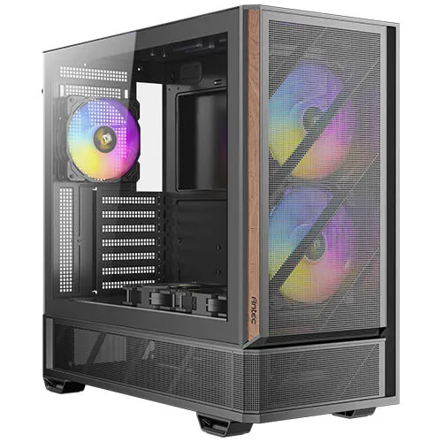 Antec P30 ARGB Mesh Midi-Tower Case with window, Black