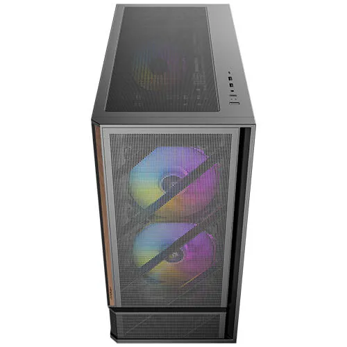 Antec P30 ARGB Mesh Midi-Tower Case with window, Black