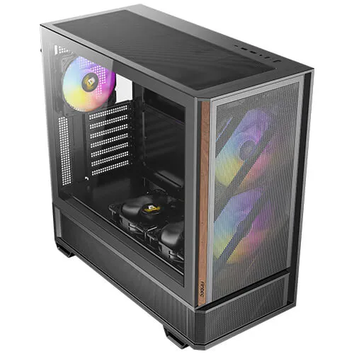 Antec P30 ARGB Mesh Midi-Tower Case with window, Black