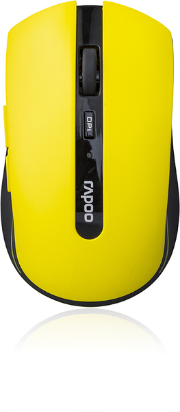 Rapoo 7200P - wireless mouse, Yellow
