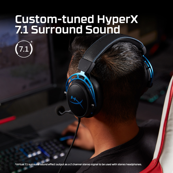 HyperX Cloud Alpha S - gaming headset, blue