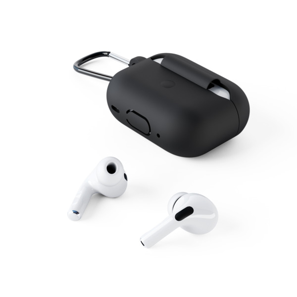 Epico Outdoor Cover, AirPods Pro (2nd Gen) -suojakuori, Musta