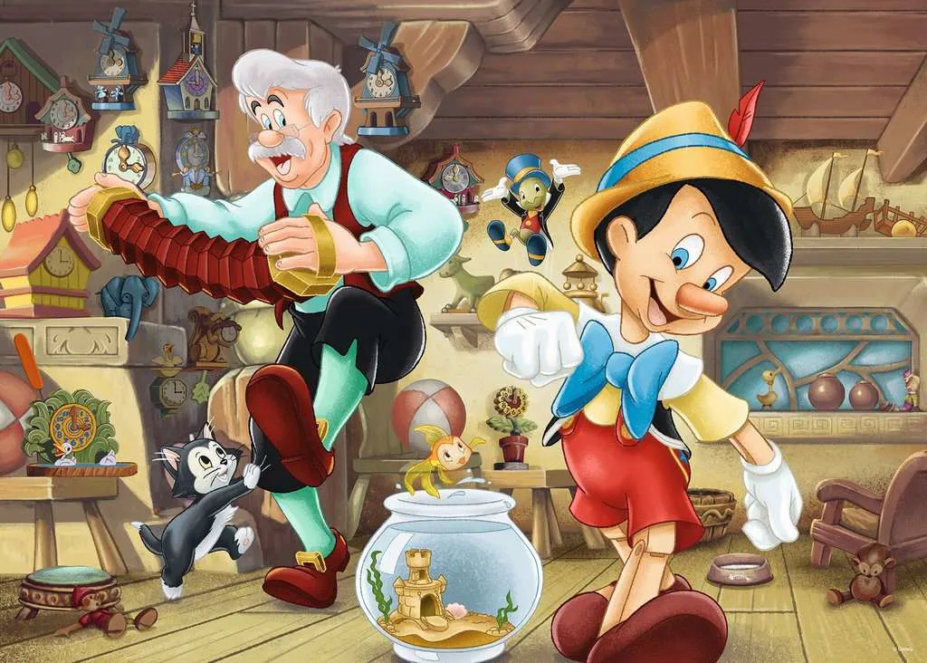 Ravensburger Puzzle Disney Collector's Edition - Pinocchio (1000 pieces)
