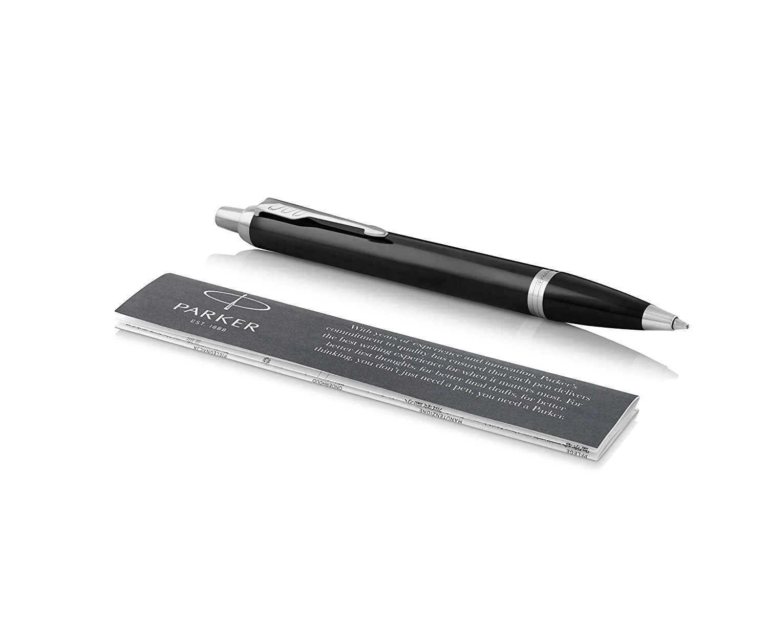 Parker Duoset black/silver - BallPoint+Fountain Pen