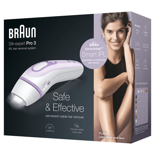 BRAUN BD3012 IPL-IHOKARVOJEN POISTOLAITE