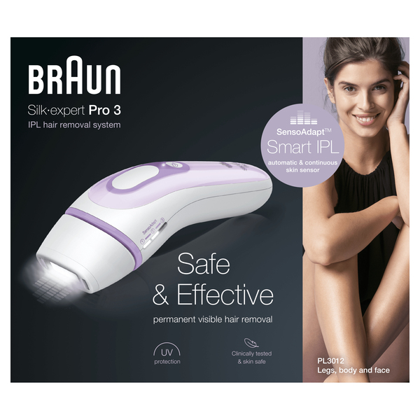 BRAUN BD3012 IPL-IHOKARVOJEN POISTOLAITE