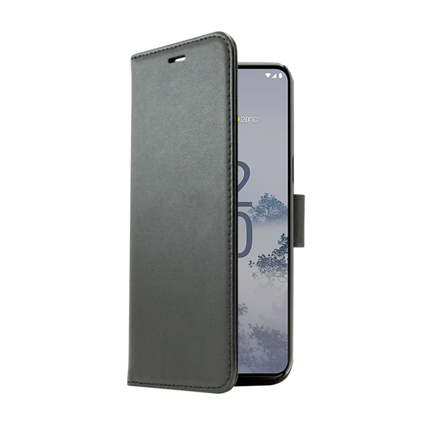 Screenor Smart, Nokia X30 - Wallet Case, Black