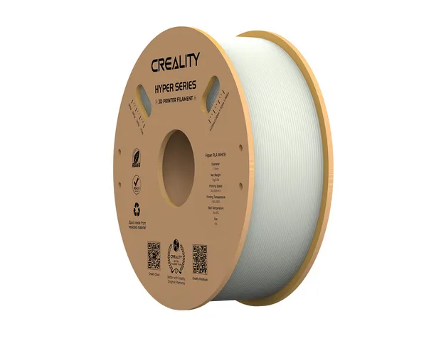 Creality Hyper PLA  .,75 mm,&auml; ​1 kg  3D-skrivarfilament, vit