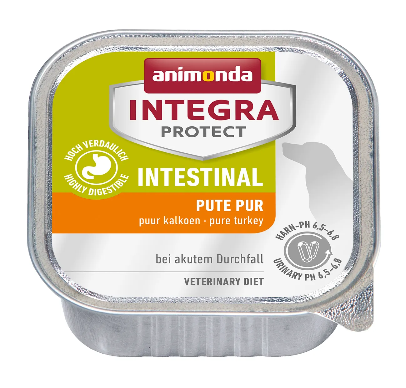 Animonda Integra Protect Intestinal Turkey, V&aring;tfoder f&ouml;r hund, Adult, 150 g