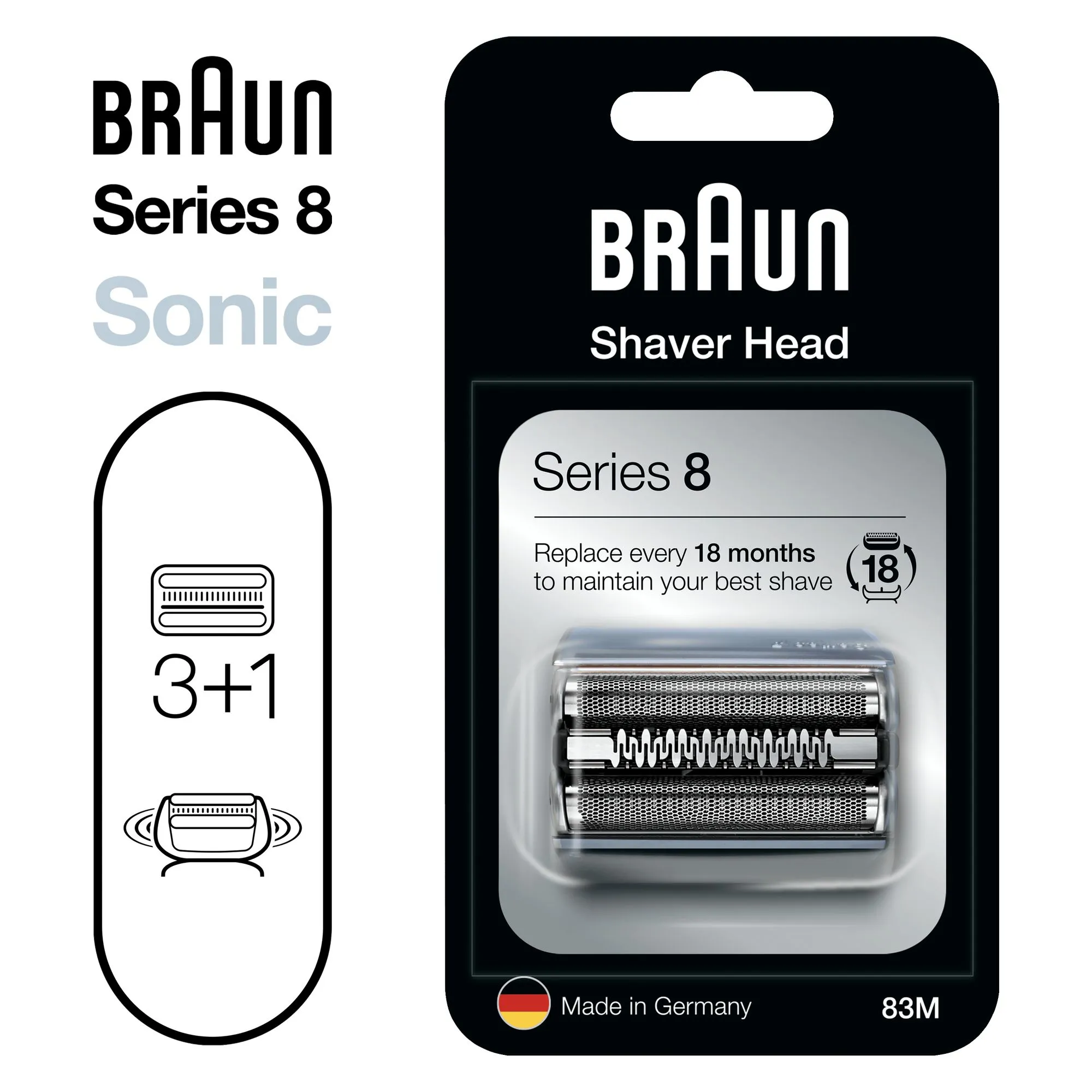 Braun Series 8 83M -ajop&auml;&auml;