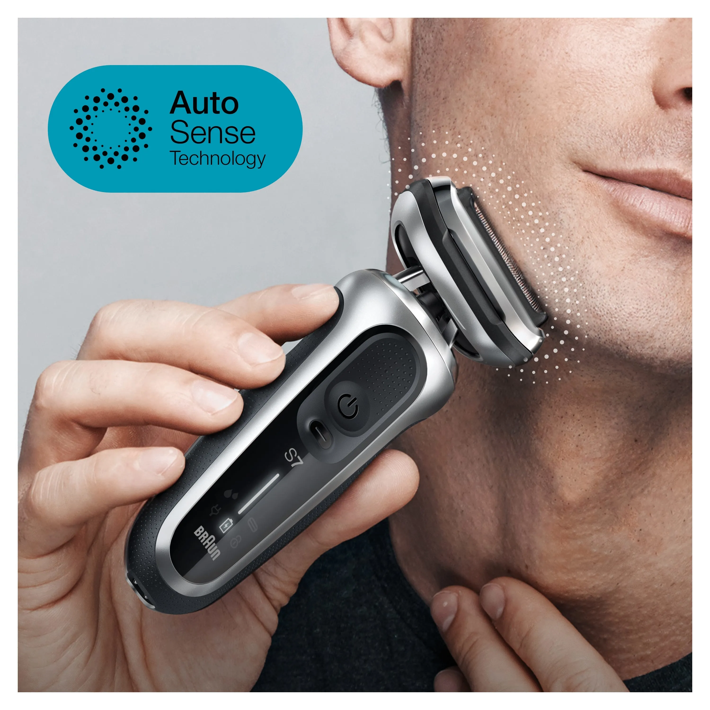 Braun Series 7 71-S1000S - shaver, Silver