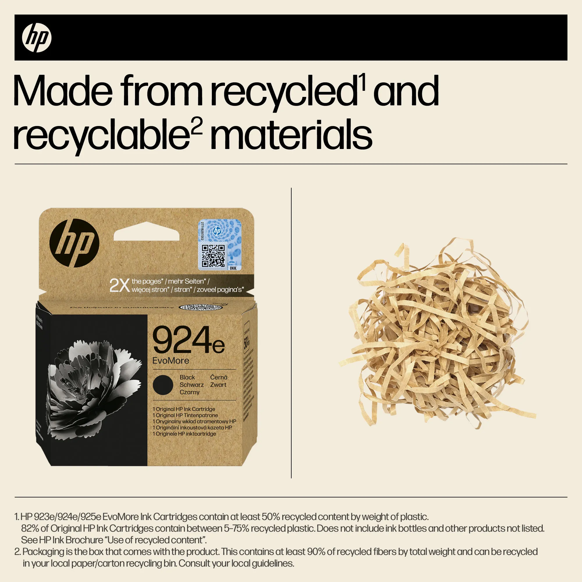 HP/InkHP 924e EvoMore BK Original Ink Ca