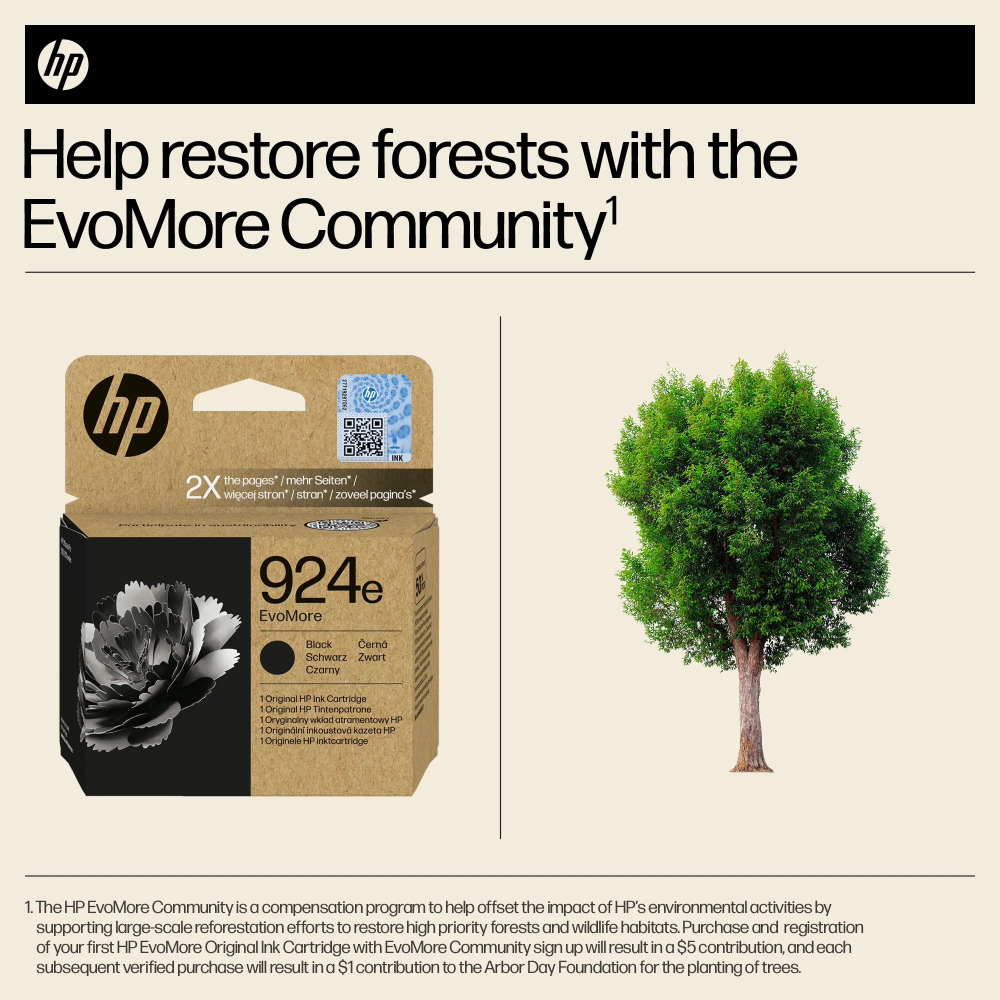HP/InkHP 924e EvoMore BK Original Ink Ca