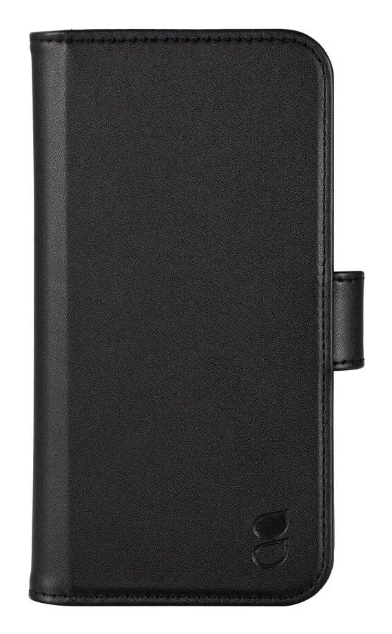 (Fyndh&ouml;rnan) GEAR Wallet, iPhone 12 / 12 Pro - 2-in-1 pl&aring;nboksfodra, Svart