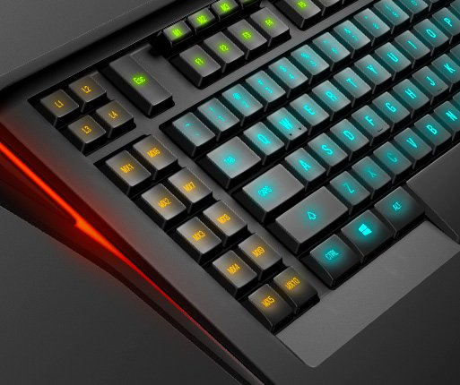 SteelSeries Apex 350 - gaming keyboard, Black