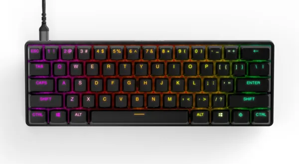 SteelSeries Apex Pro Mini, OmniPoint 2.0 - gaming keyboard, black